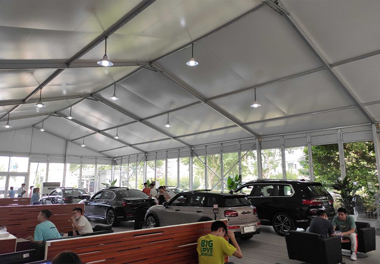 Jinhua 13 meter car exhibition hall canopy