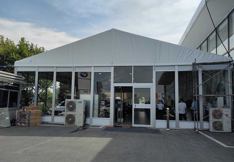 Jinhua 13 meter car exhibition hall canopy