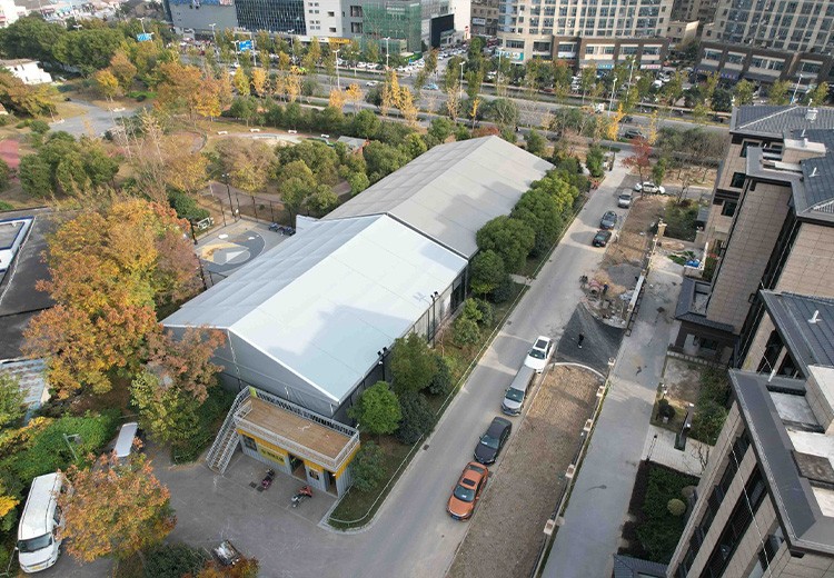 Yangzhou 18 meter herringbone badminton tent