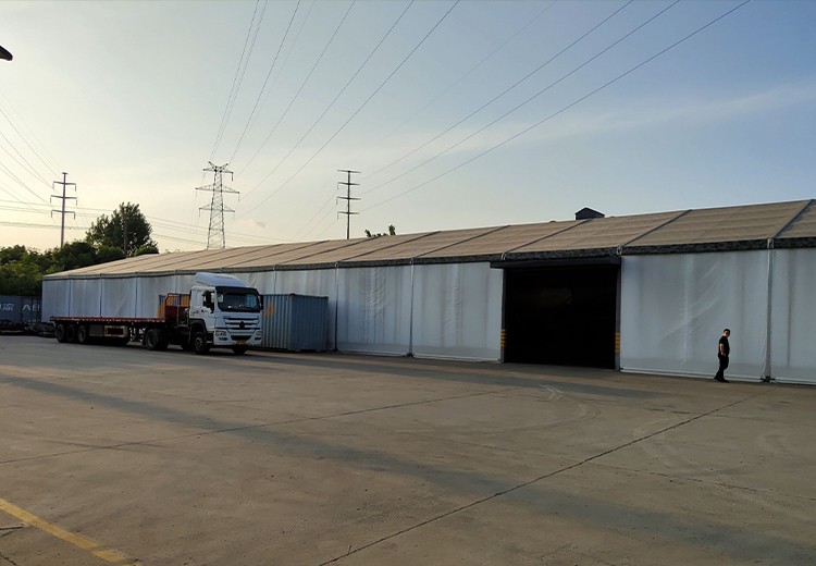 Changzhou 18 meter herringbone storage industrial tent