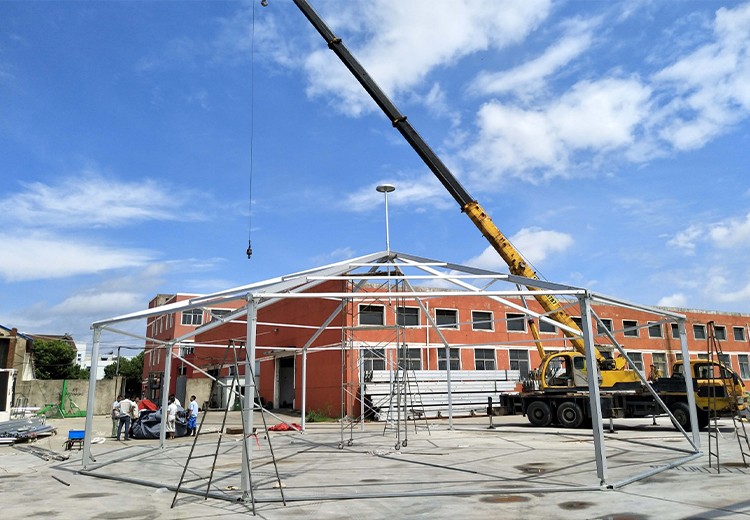 Yinchuan 15 meter diameter polygonal tent