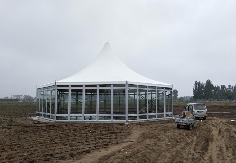 Yinchuan 15 meter diameter polygonal tent