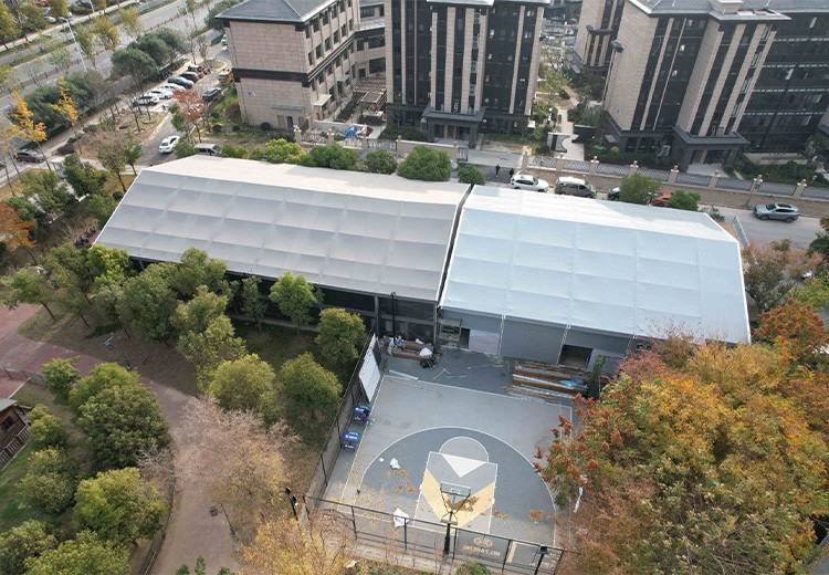 Yangzhou 18 meter herringbone badminton tent
