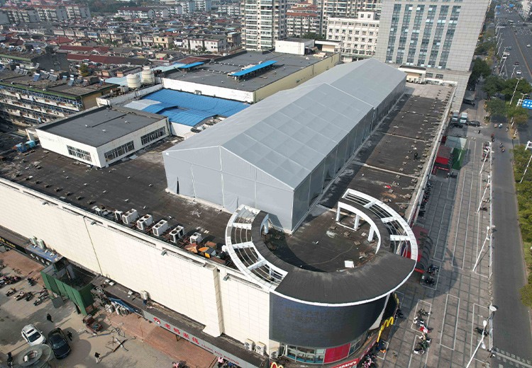 Yangzhou 20 meter rooftop basketball tent