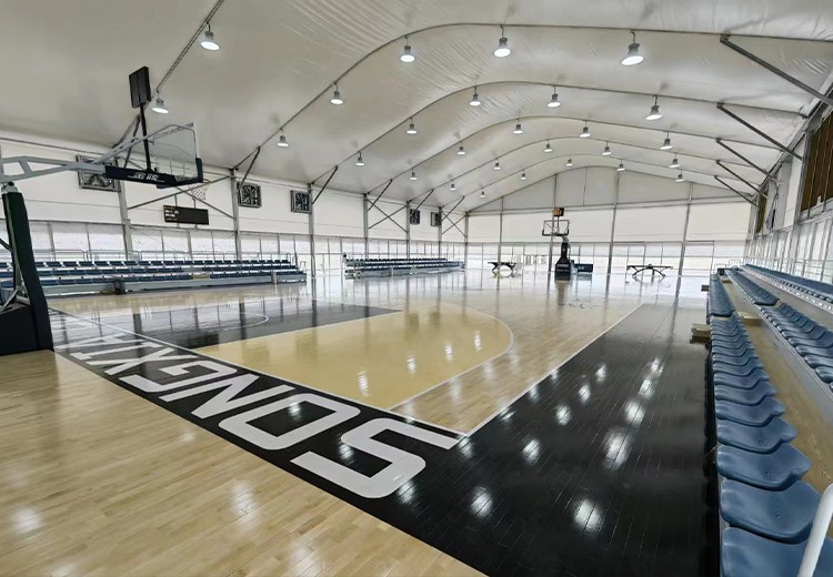 Shaoxing 23 meter curved basketball tent