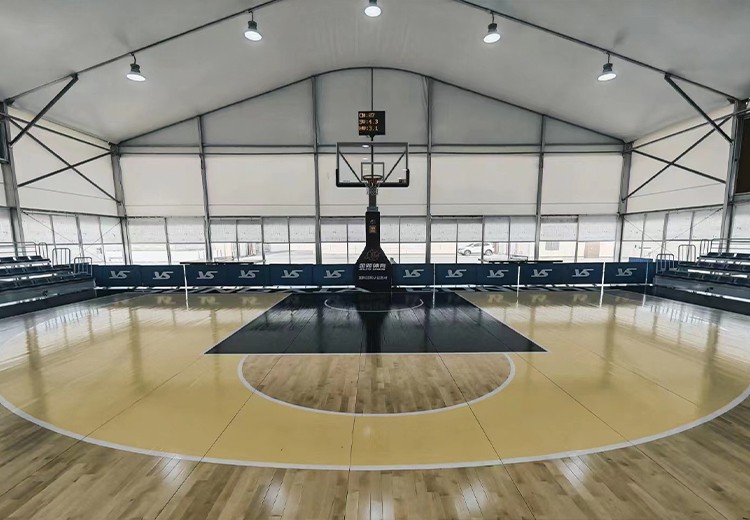 Shaoxing 23 meter curved basketball tent