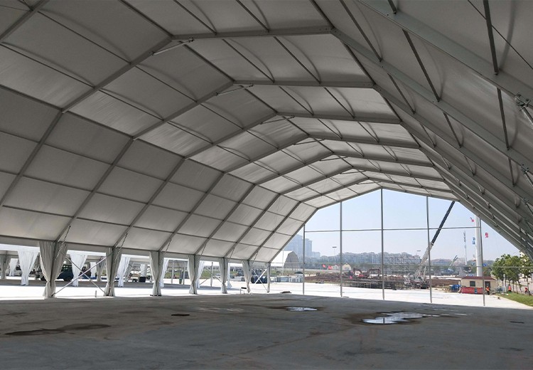 Qingdao 30 meter multi arch activity tent