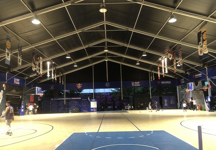 Kunming 28 meter black basketball tent