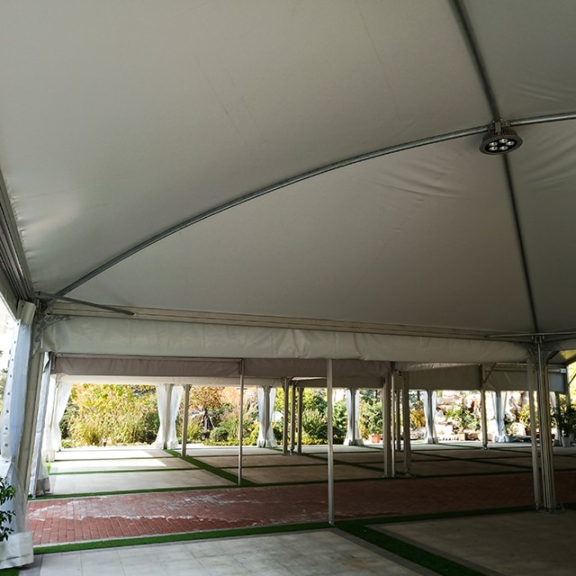 Luxury 15x30m Big White Large Outdoor Wedding Church Marquee Tent For 200 300 People Events Party Curved Tent